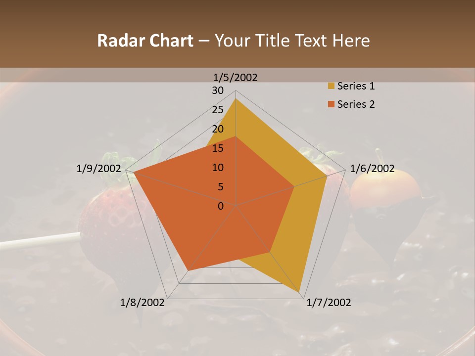 Chocolate Unhealthy Calories PowerPoint Template