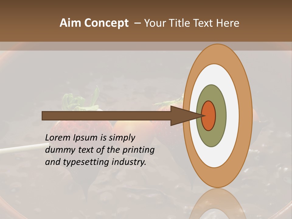 Chocolate Unhealthy Calories PowerPoint Template