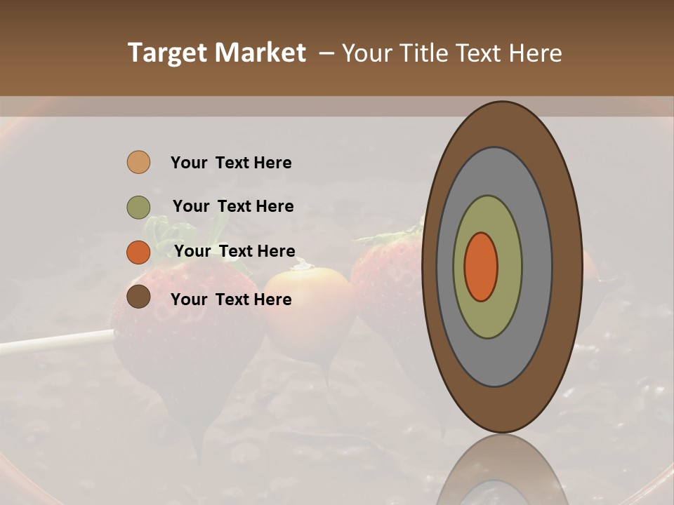 Chocolate Unhealthy Calories PowerPoint Template