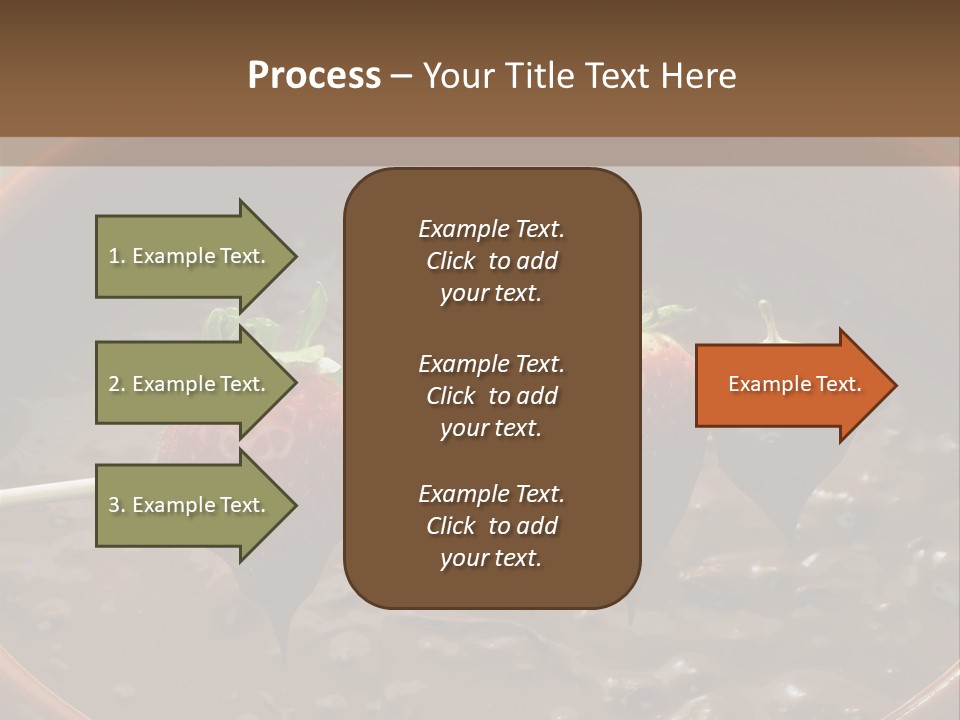 Chocolate Unhealthy Calories PowerPoint Template