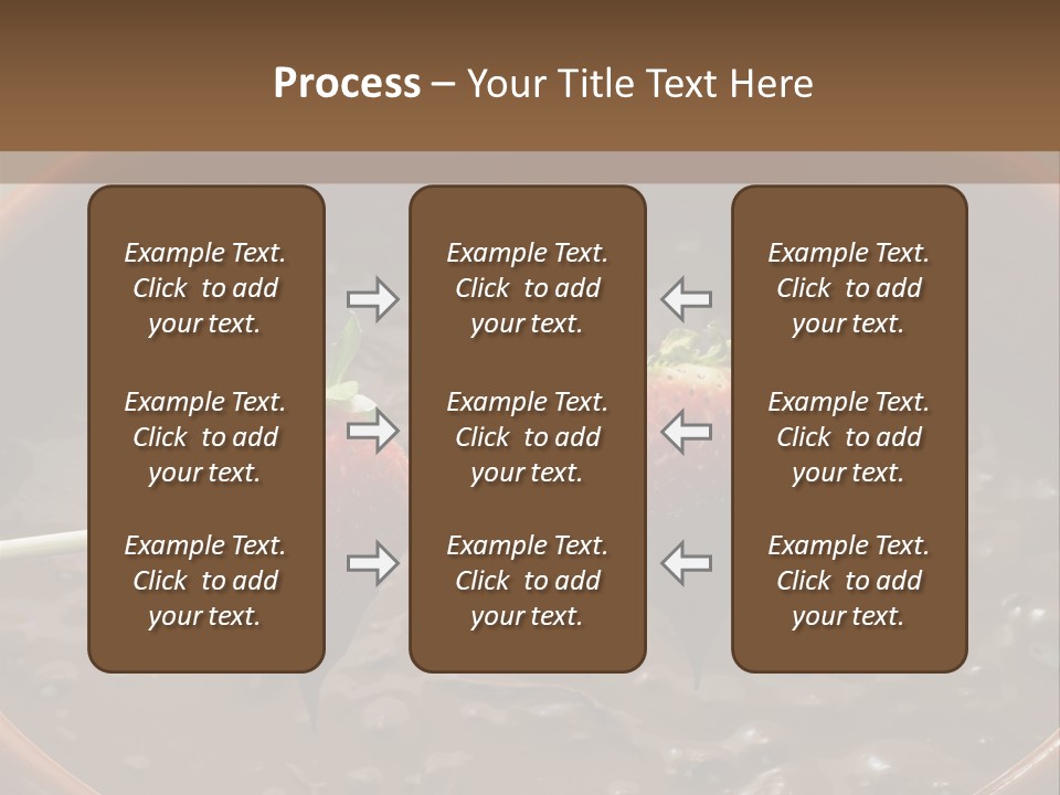 Chocolate Unhealthy Calories PowerPoint Template