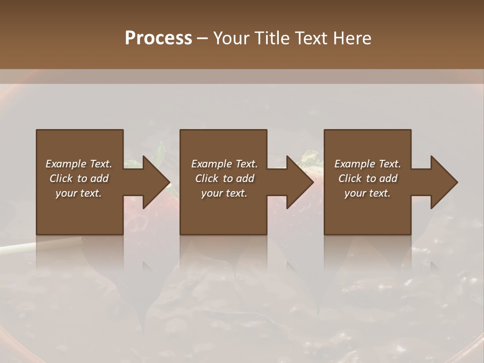 Chocolate Unhealthy Calories PowerPoint Template