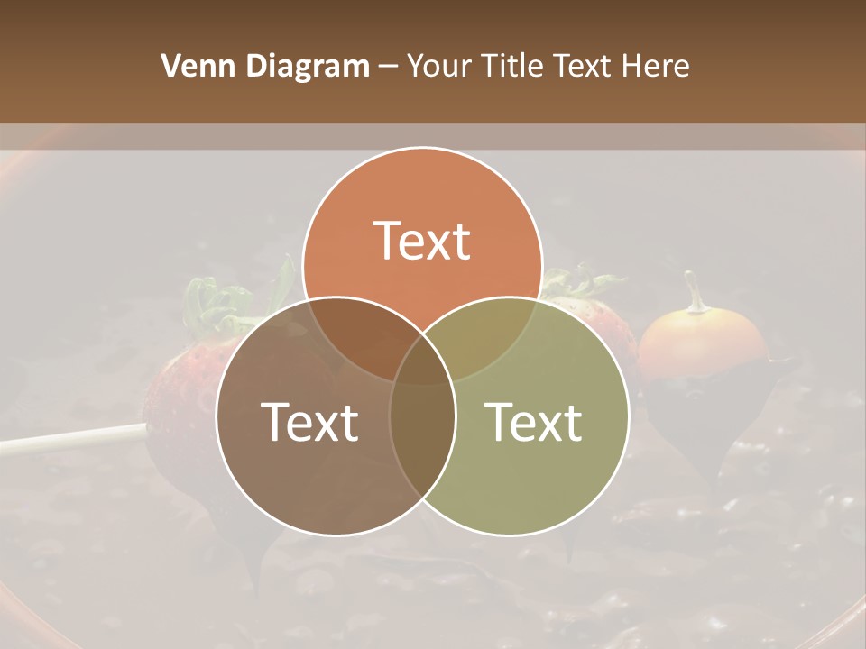 Chocolate Unhealthy Calories PowerPoint Template