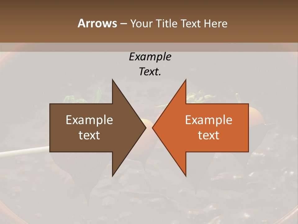 Chocolate Unhealthy Calories PowerPoint Template