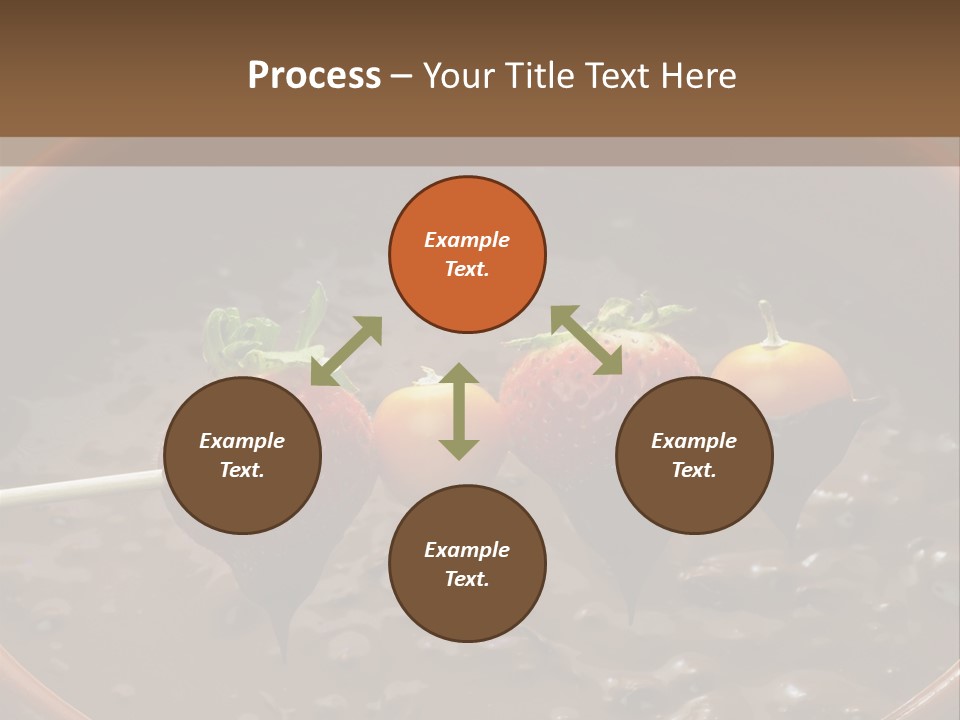 Chocolate Unhealthy Calories PowerPoint Template