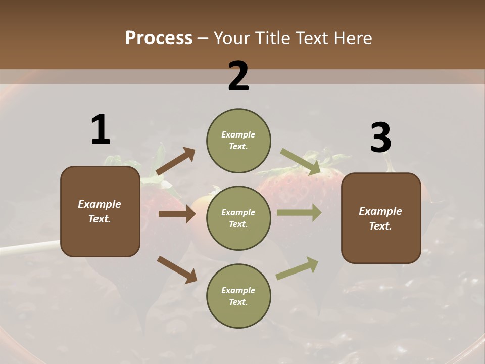 Chocolate Unhealthy Calories PowerPoint Template