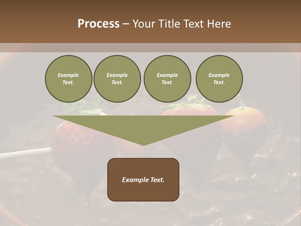 Chocolate Unhealthy Calories PowerPoint Template