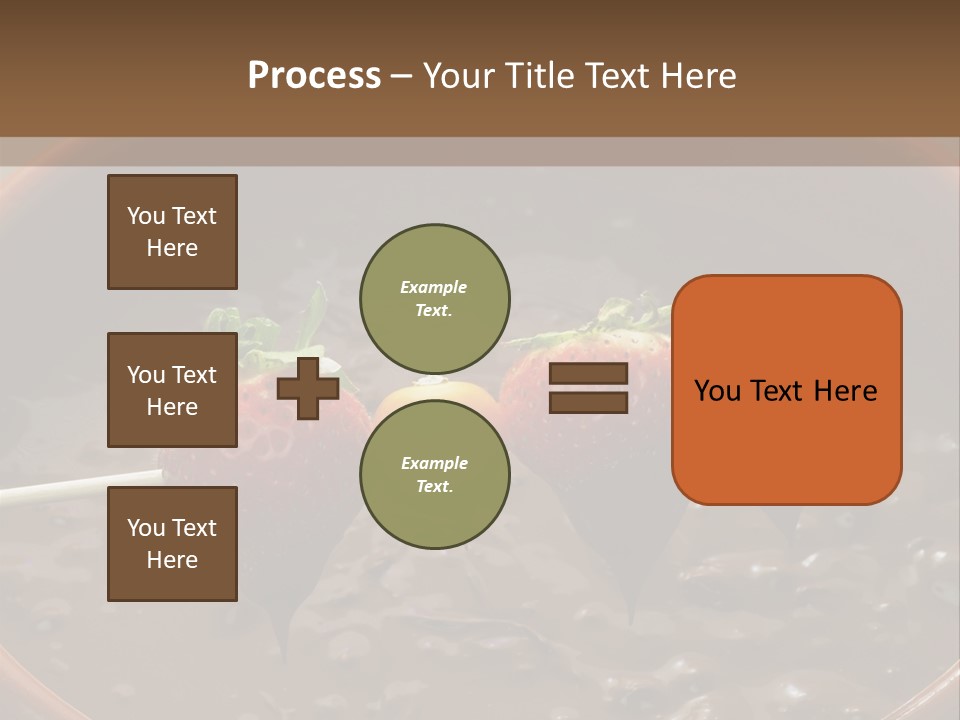 Chocolate Unhealthy Calories PowerPoint Template