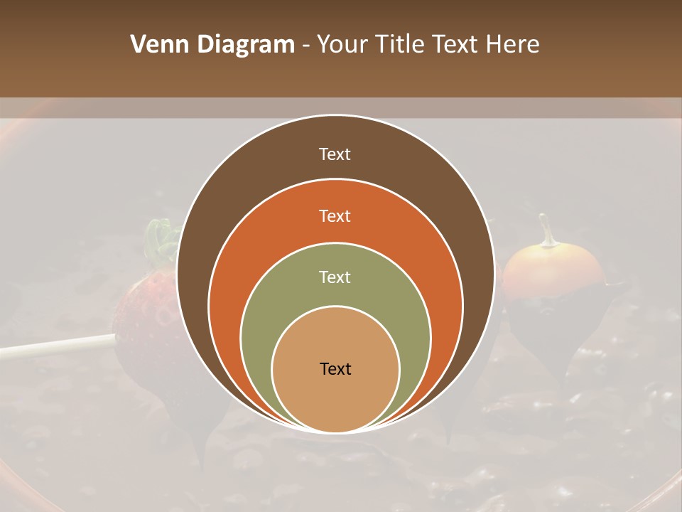 Chocolate Unhealthy Calories PowerPoint Template
