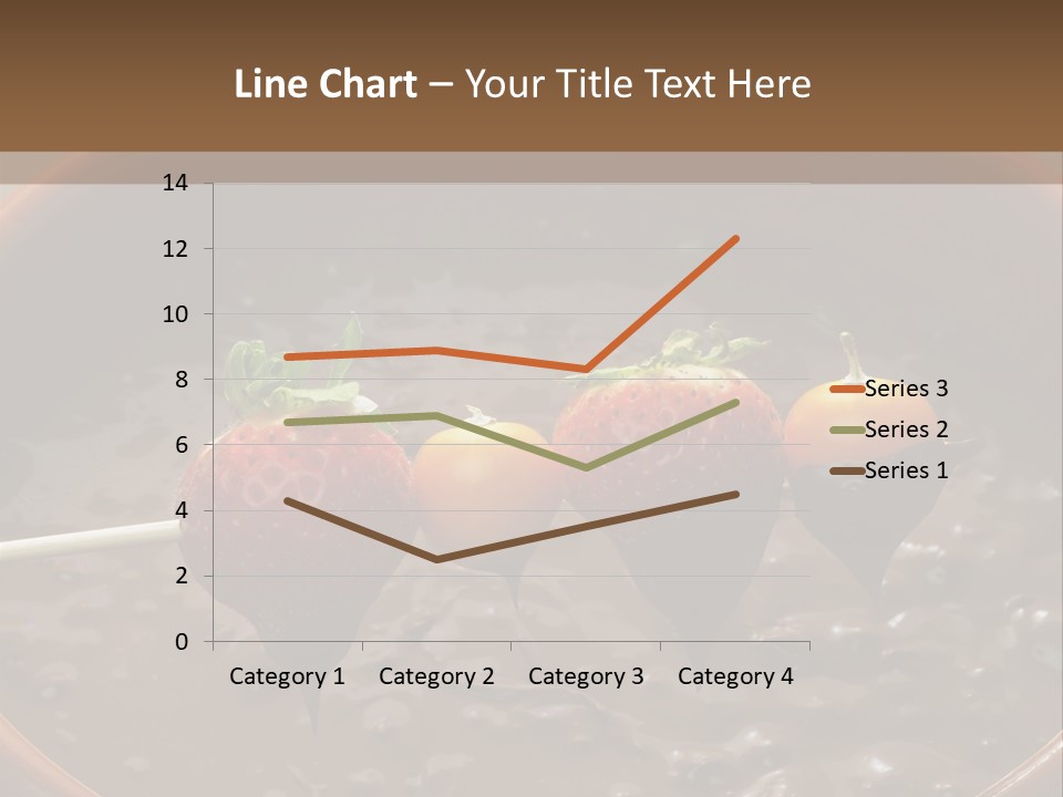 Chocolate Unhealthy Calories PowerPoint Template