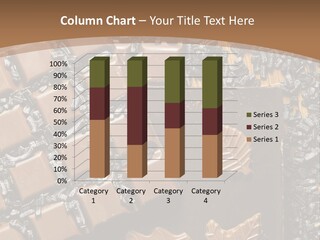 Tempting Close Up Calories PowerPoint Template