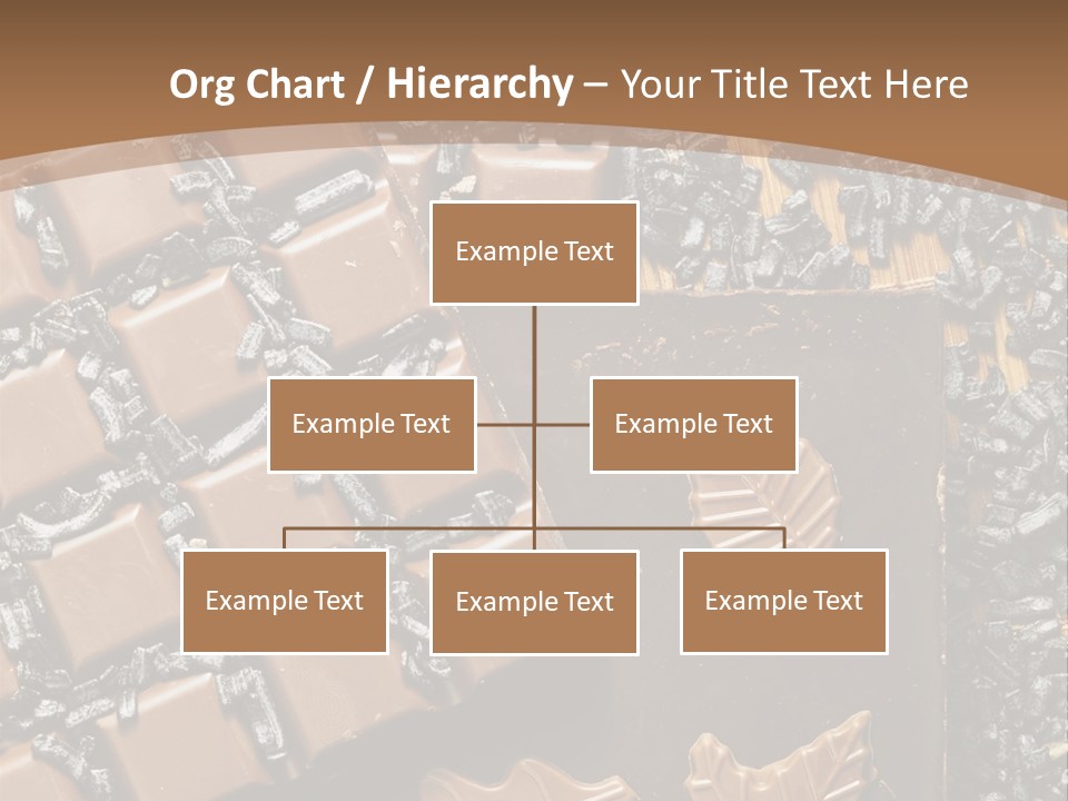 Tempting Close Up Calories PowerPoint Template