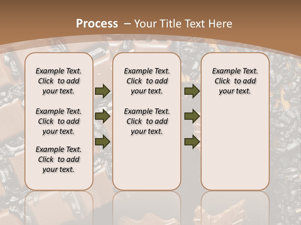 Tempting Close Up Calories PowerPoint Template