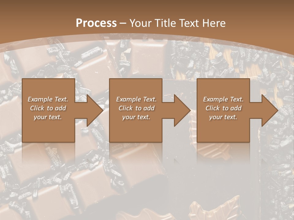 Tempting Close Up Calories PowerPoint Template