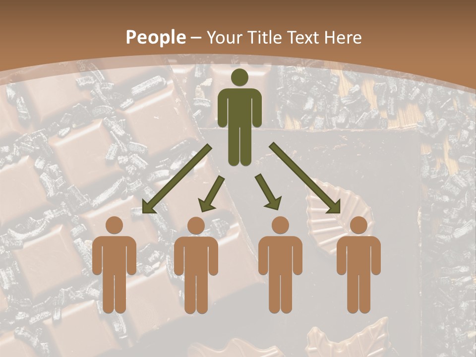 Tempting Close Up Calories PowerPoint Template