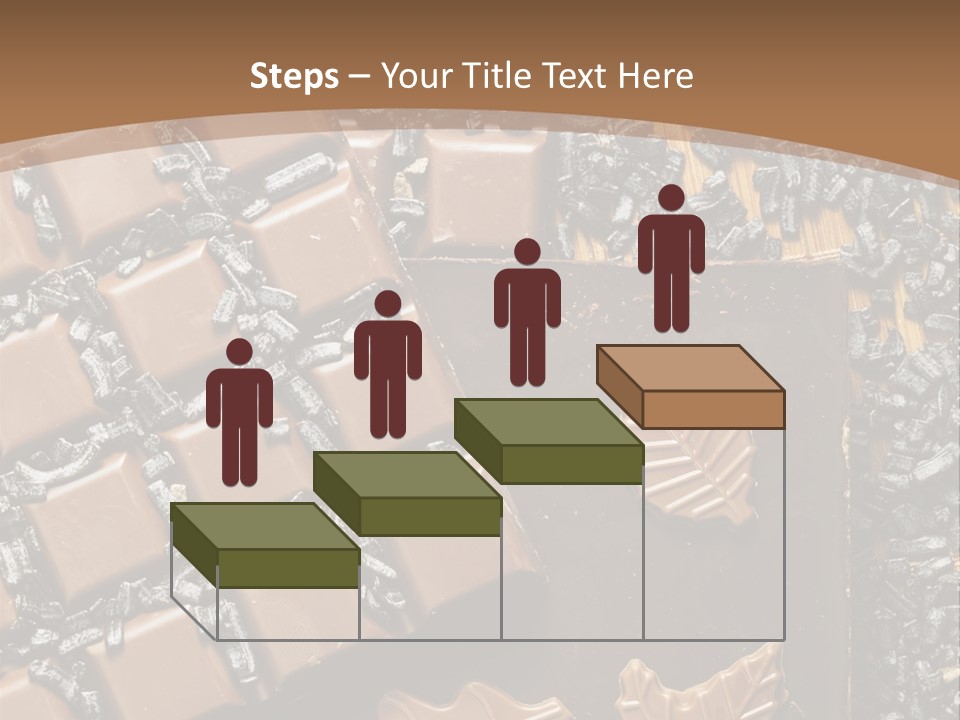 Tempting Close Up Calories PowerPoint Template