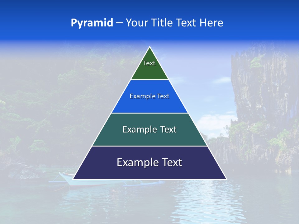 Waves Horizon Shore PowerPoint Template