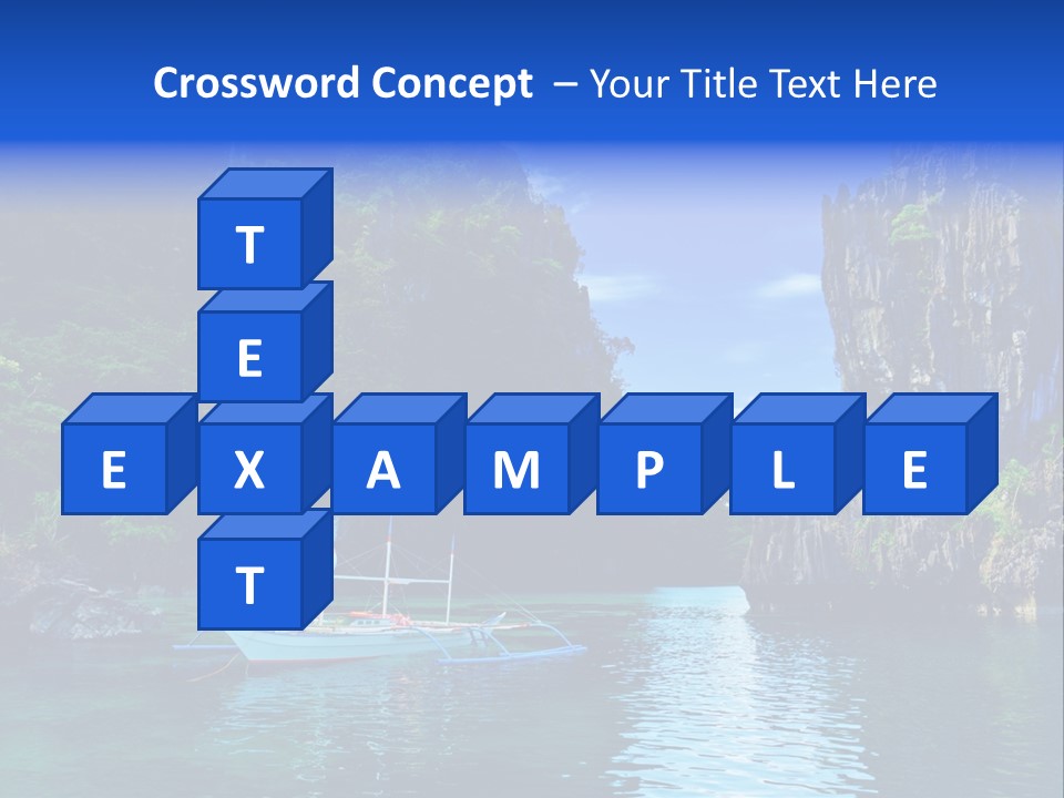 Waves Horizon Shore PowerPoint Template