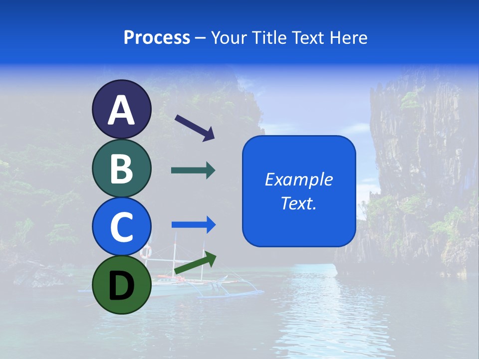 Waves Horizon Shore PowerPoint Template