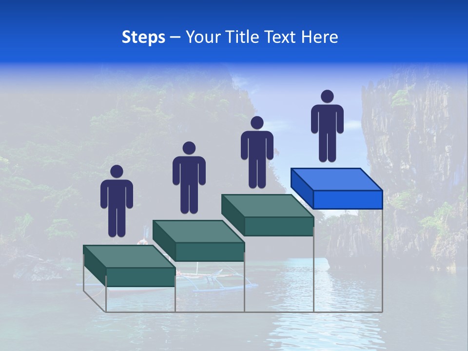 Waves Horizon Shore PowerPoint Template