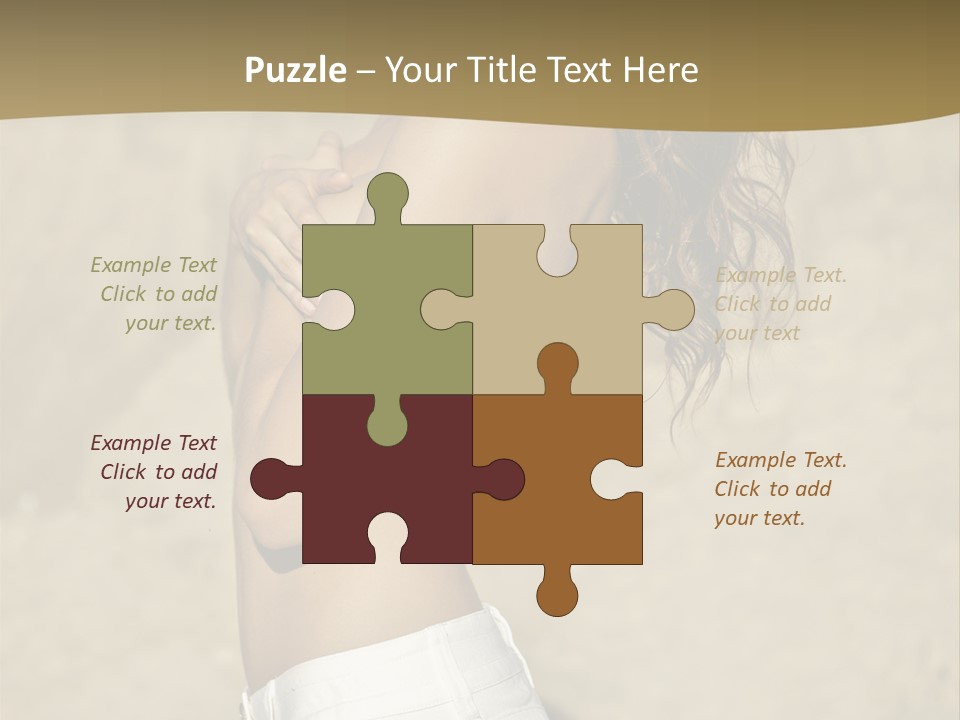 Fit S Woman PowerPoint Template