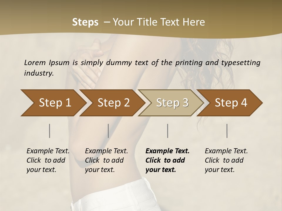 Fit S Woman PowerPoint Template