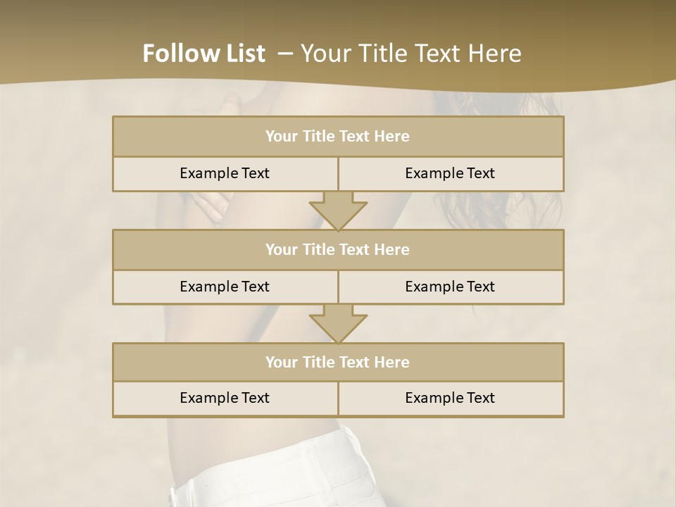 Fit S Woman PowerPoint Template