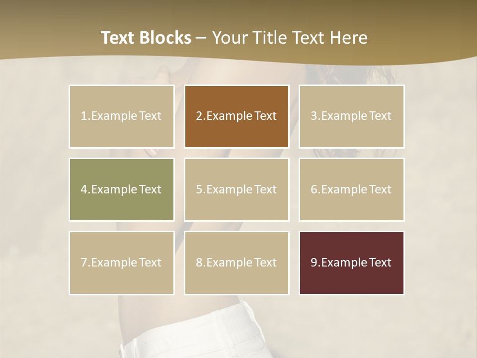 Fit S Woman PowerPoint Template