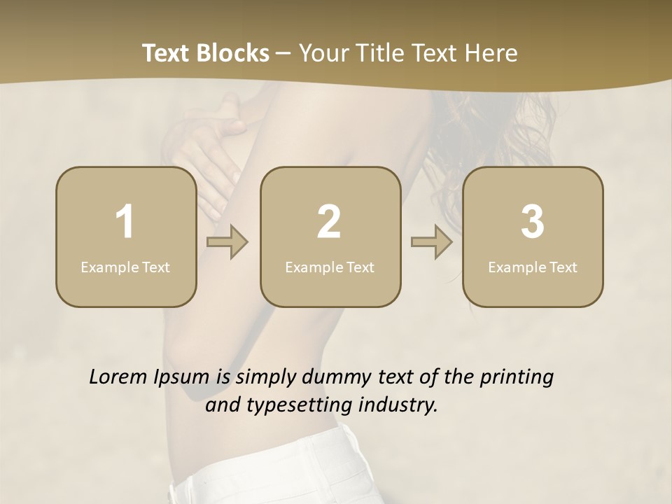 Fit S Woman PowerPoint Template