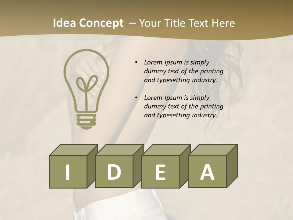 Fit S Woman PowerPoint Template