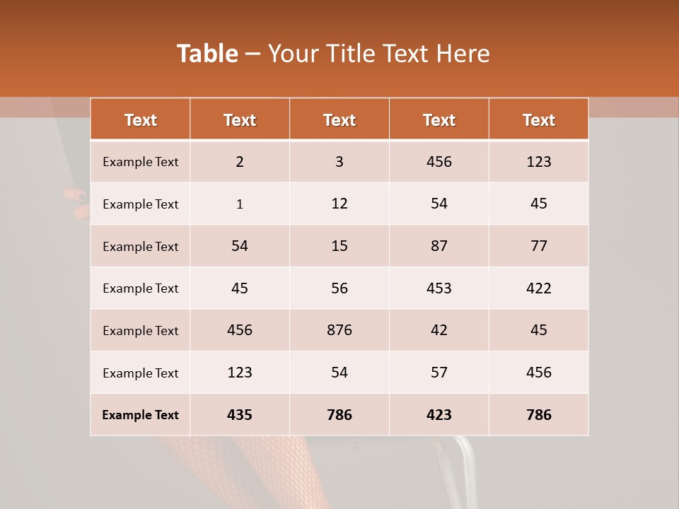 Flirting Fashion Businesswoman PowerPoint Template