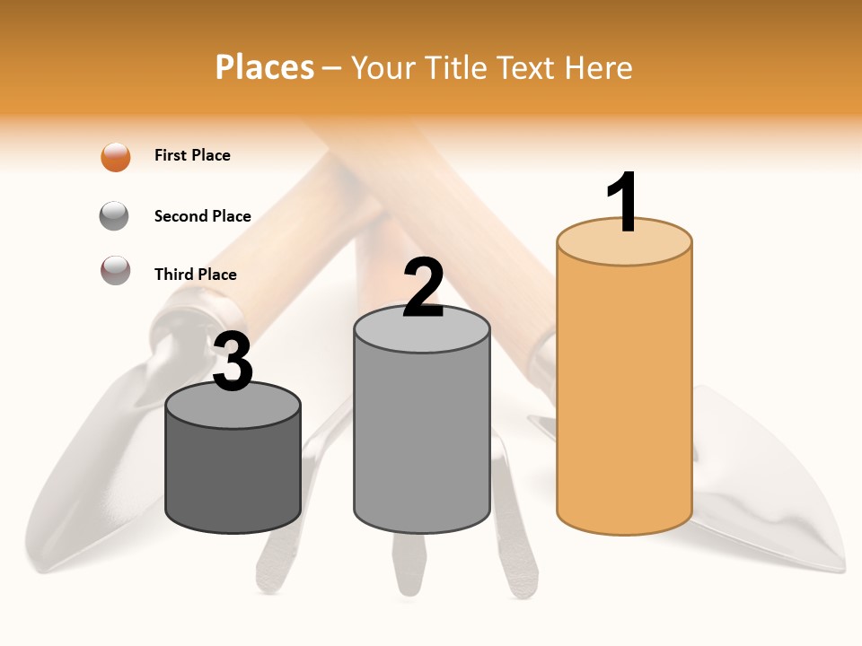 Agriculture Trowel Scoop PowerPoint Template