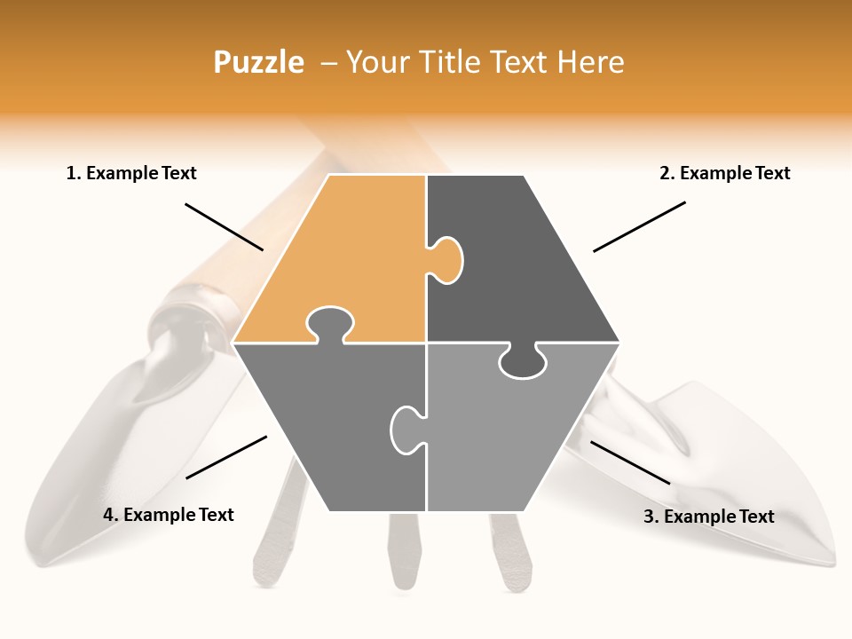 Agriculture Trowel Scoop PowerPoint Template
