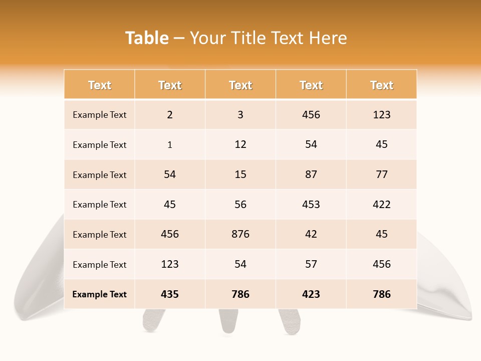 Agriculture Trowel Scoop PowerPoint Template