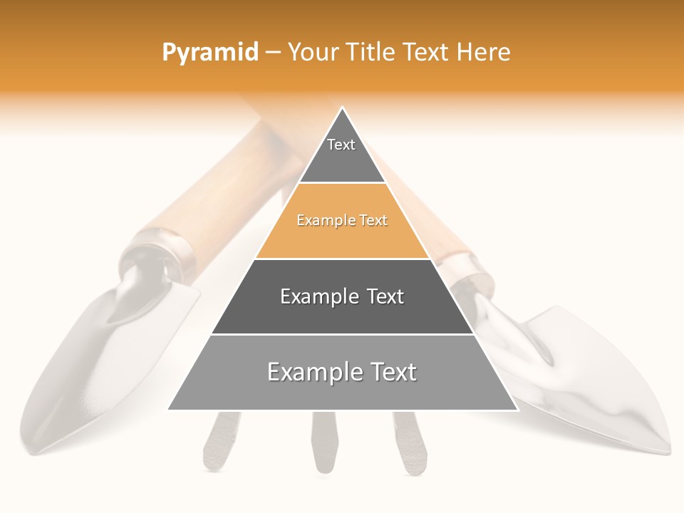 Agriculture Trowel Scoop PowerPoint Template