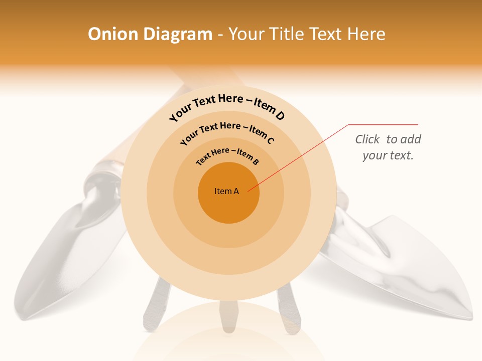Agriculture Trowel Scoop PowerPoint Template