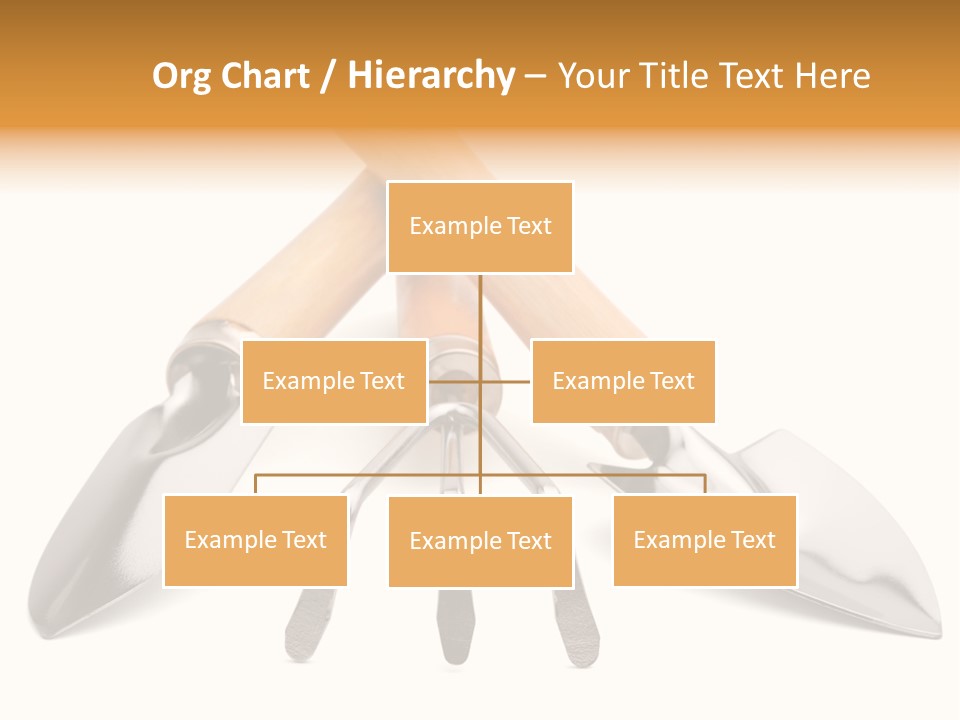Agriculture Trowel Scoop PowerPoint Template