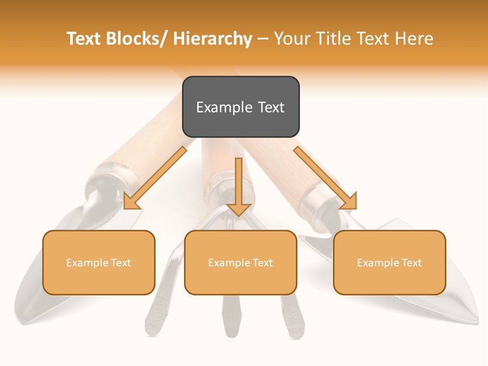 Agriculture Trowel Scoop PowerPoint Template