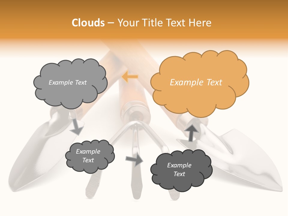 Agriculture Trowel Scoop PowerPoint Template