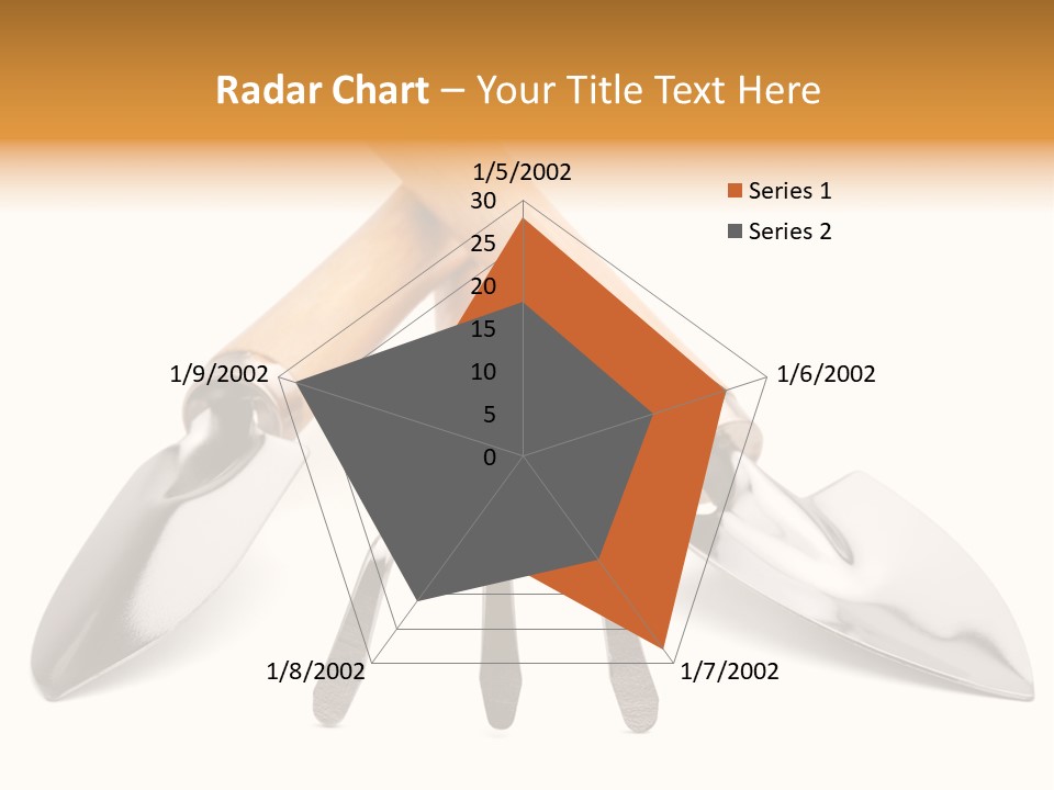 Agriculture Trowel Scoop PowerPoint Template