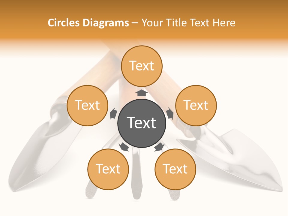 Agriculture Trowel Scoop PowerPoint Template