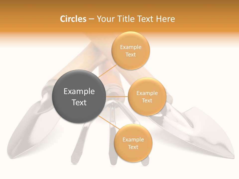 Agriculture Trowel Scoop PowerPoint Template