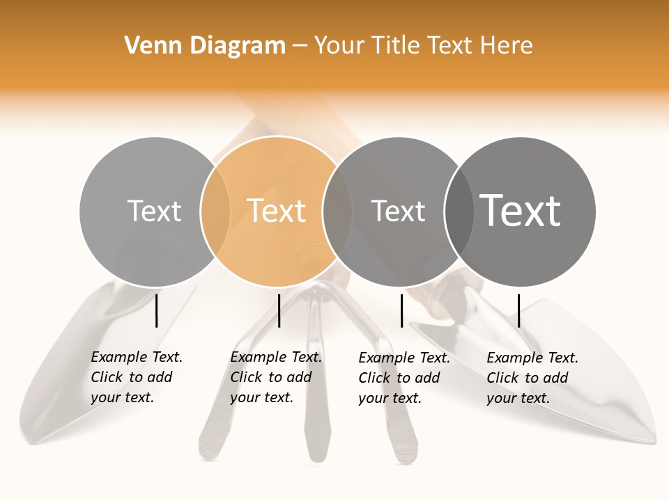 Agriculture Trowel Scoop PowerPoint Template
