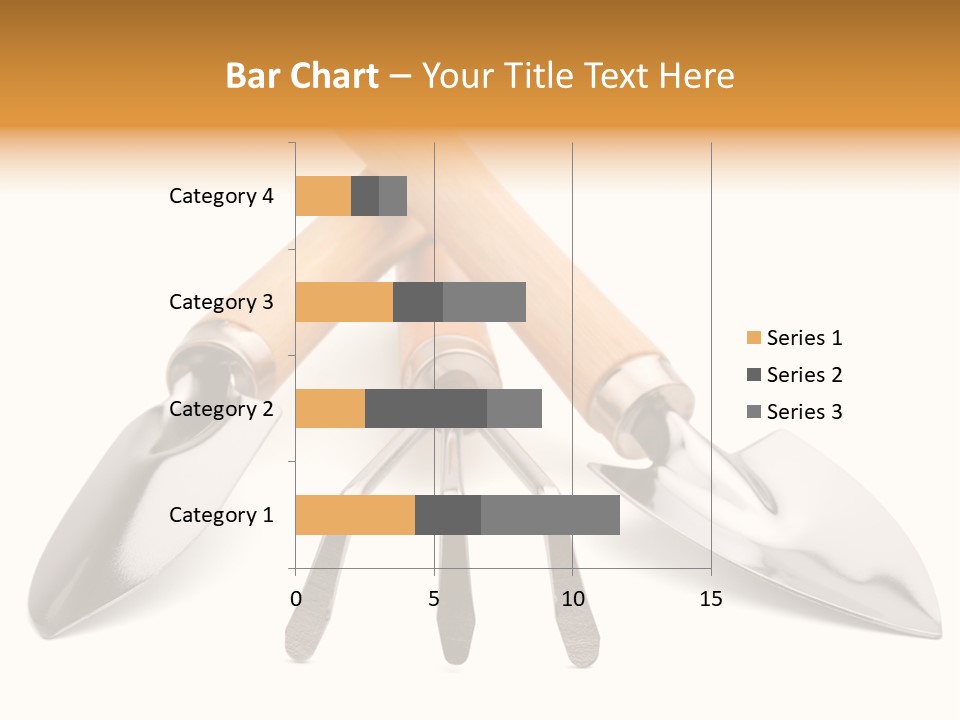 Agriculture Trowel Scoop PowerPoint Template