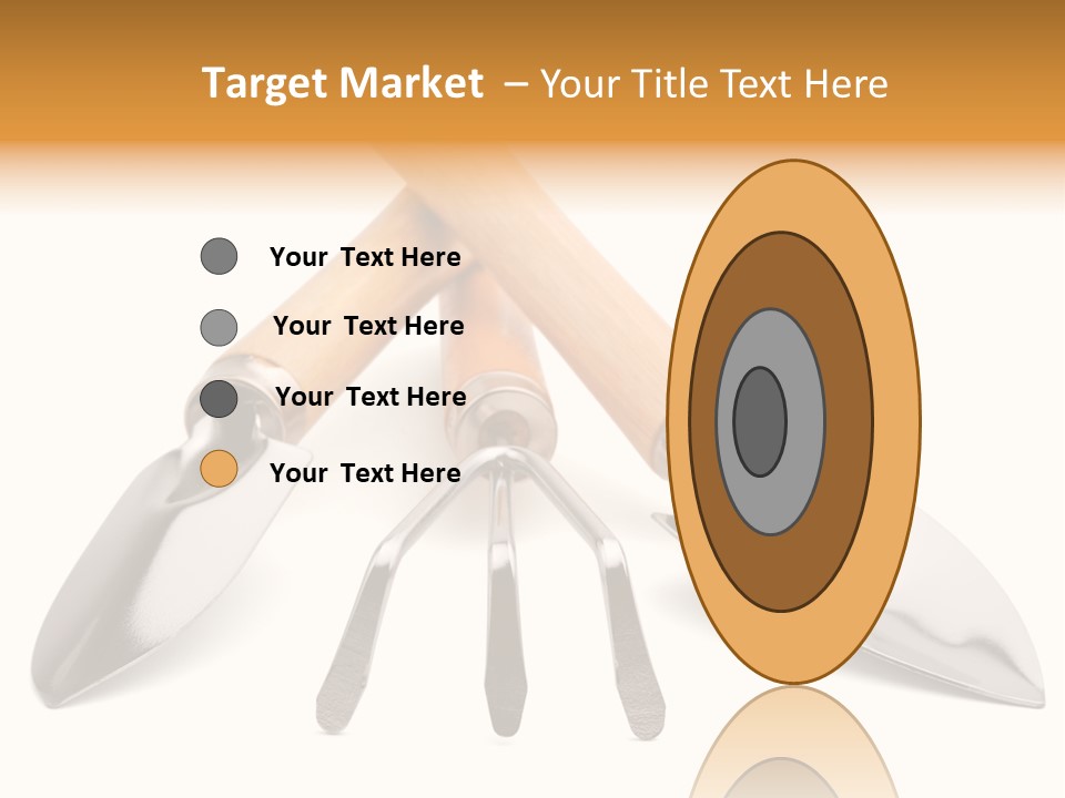 Agriculture Trowel Scoop PowerPoint Template