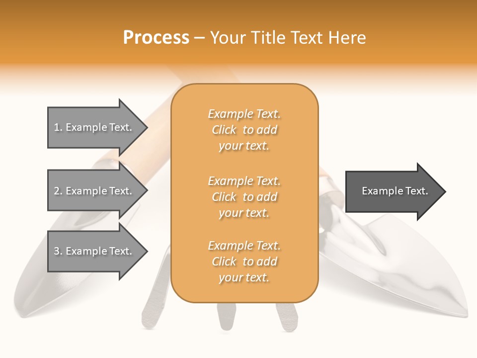 Agriculture Trowel Scoop PowerPoint Template