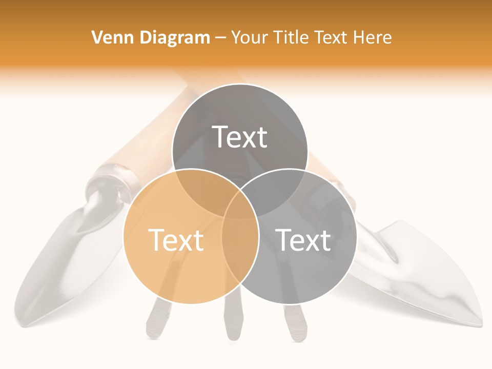 Agriculture Trowel Scoop PowerPoint Template
