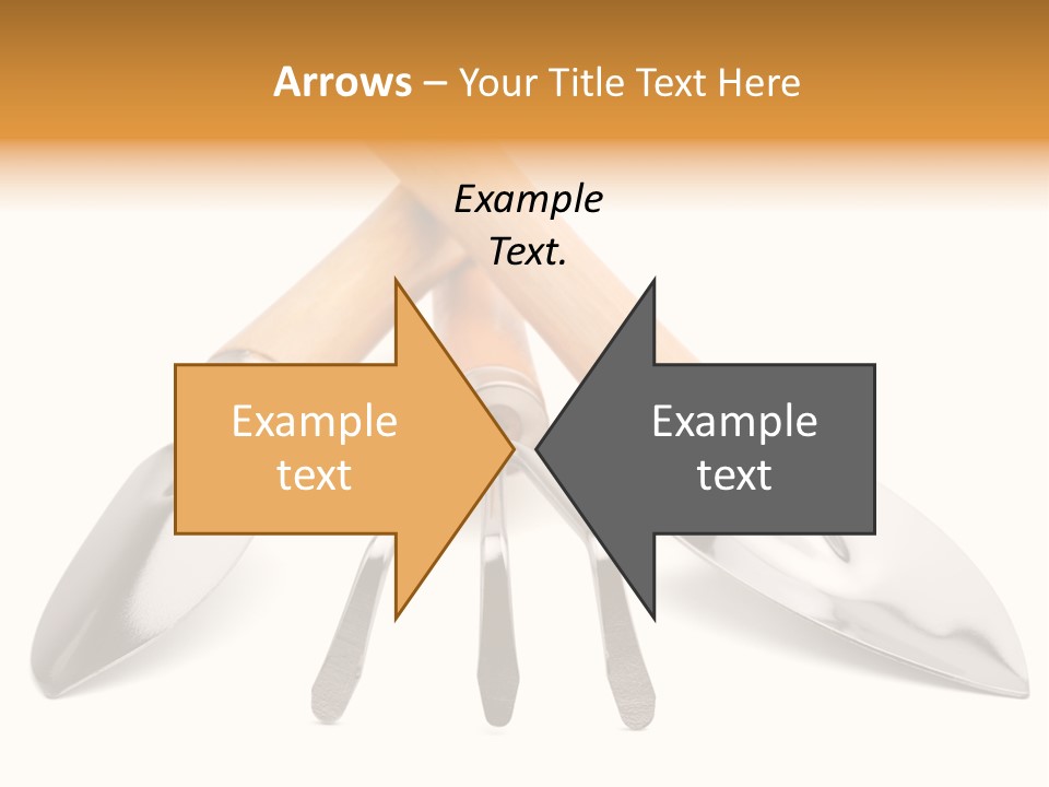 Agriculture Trowel Scoop PowerPoint Template
