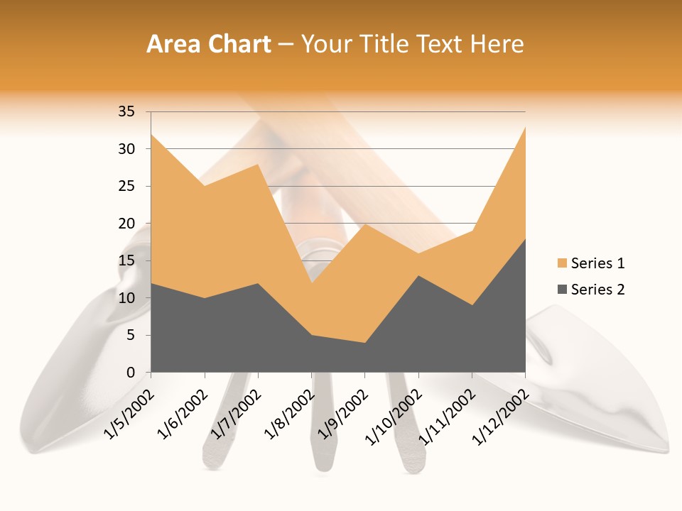 Agriculture Trowel Scoop PowerPoint Template