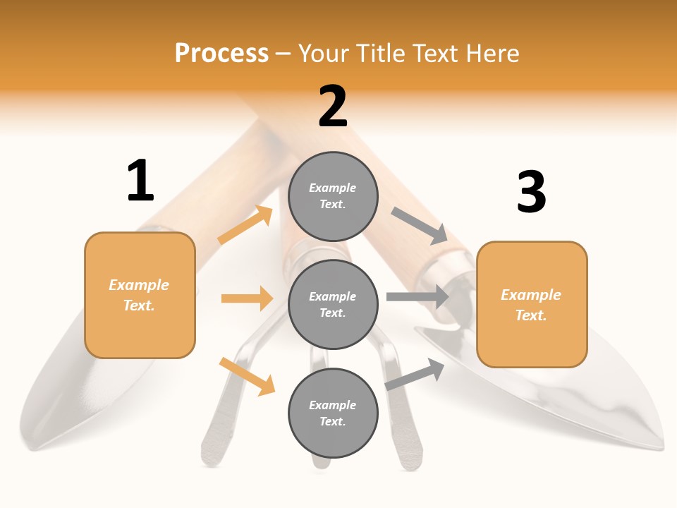 Agriculture Trowel Scoop PowerPoint Template